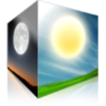 3d weather live wallpaper android application logo